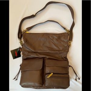 HOBO Brown Leather Handbag